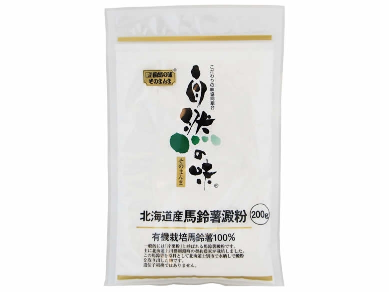 北海道産馬鈴薯澱粉（片栗粉）200g