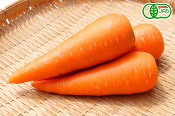 千葉県産 有機JAS 洗いにんじん 400g