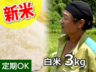 ★新米★斉藤さん 超減農薬！ミルキークイーン 白米3kg