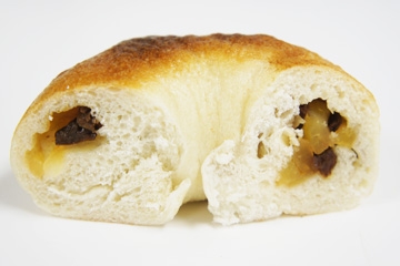 パン祭特価★甘すぎない食べやすさ シナモンアップルレーズンベーグル1個