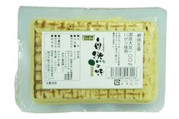 国産大豆100％使用の網焼豆腐200g