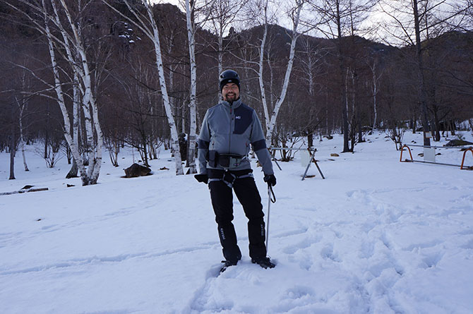 雪山スナップ