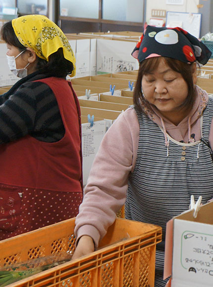荷詰め